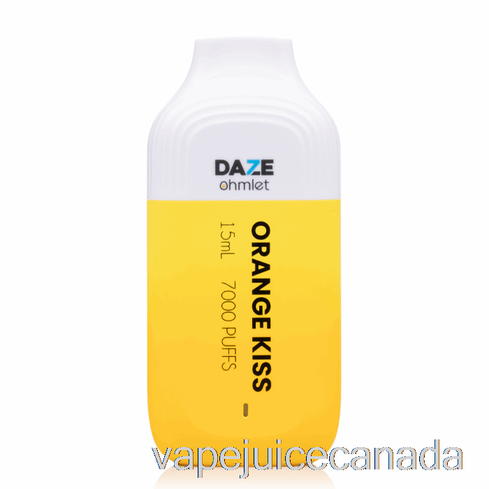 Vape Canada 7 Daze OHMLET 7000 Disposable Orange Kiss